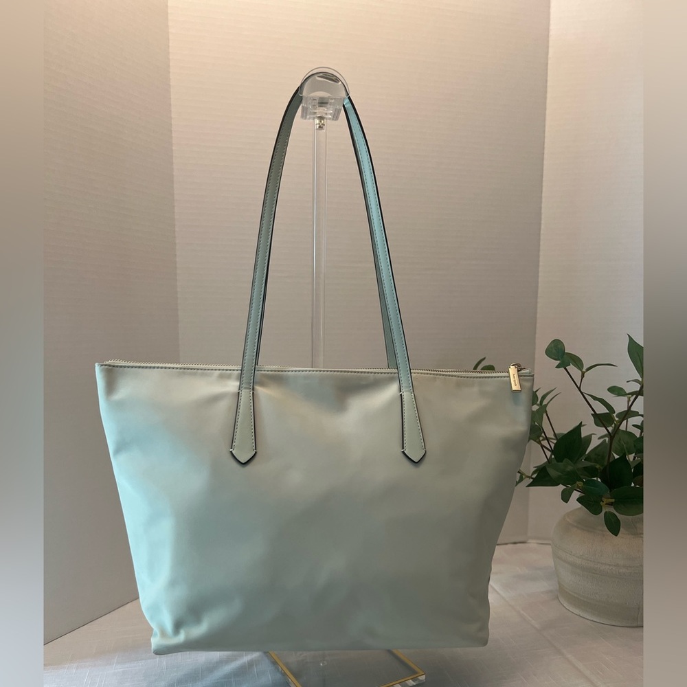 Kate Spade Kit Mint Green Large Tote Bag